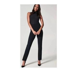 $138 NWT SPANX The Perfect Pants Straight Leg Ponte Stretch Sz M Tall 20254T